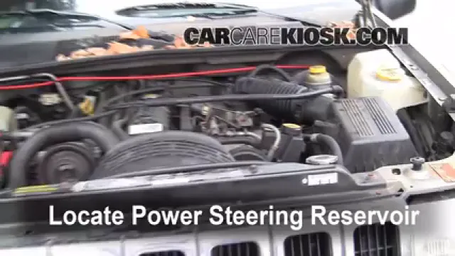 1998 Jeep Grand Cherokee TSi 4.0L 6 Cyl. Liquide de direction assistée Rajouter des liquides